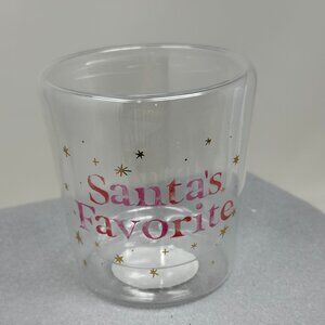 Slant Collections “Santa’s Favorite” Double-Wall DOF Glass – 14 oz
